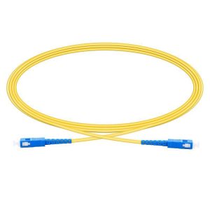 sc to sc fiber patch cable singlemode simplex