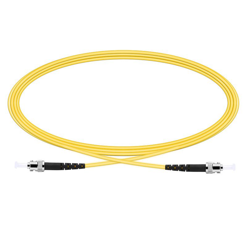 st to st fiber patch cable single mode simplex