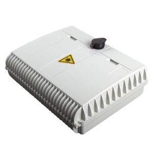 indoor outdoor optical fiber distribution box for 16 drop cable connection