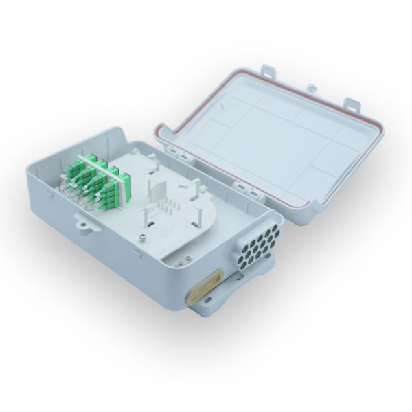 1x16 fiber splitter distribution box pre-installed sc adapters