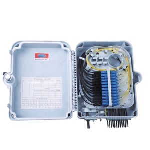 wall mounted fiber wall box for 24 core fiber distribution