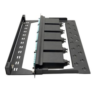 1U 19'' MPO/MPO fiber patch panel with 120 Ports for High Density Patching application